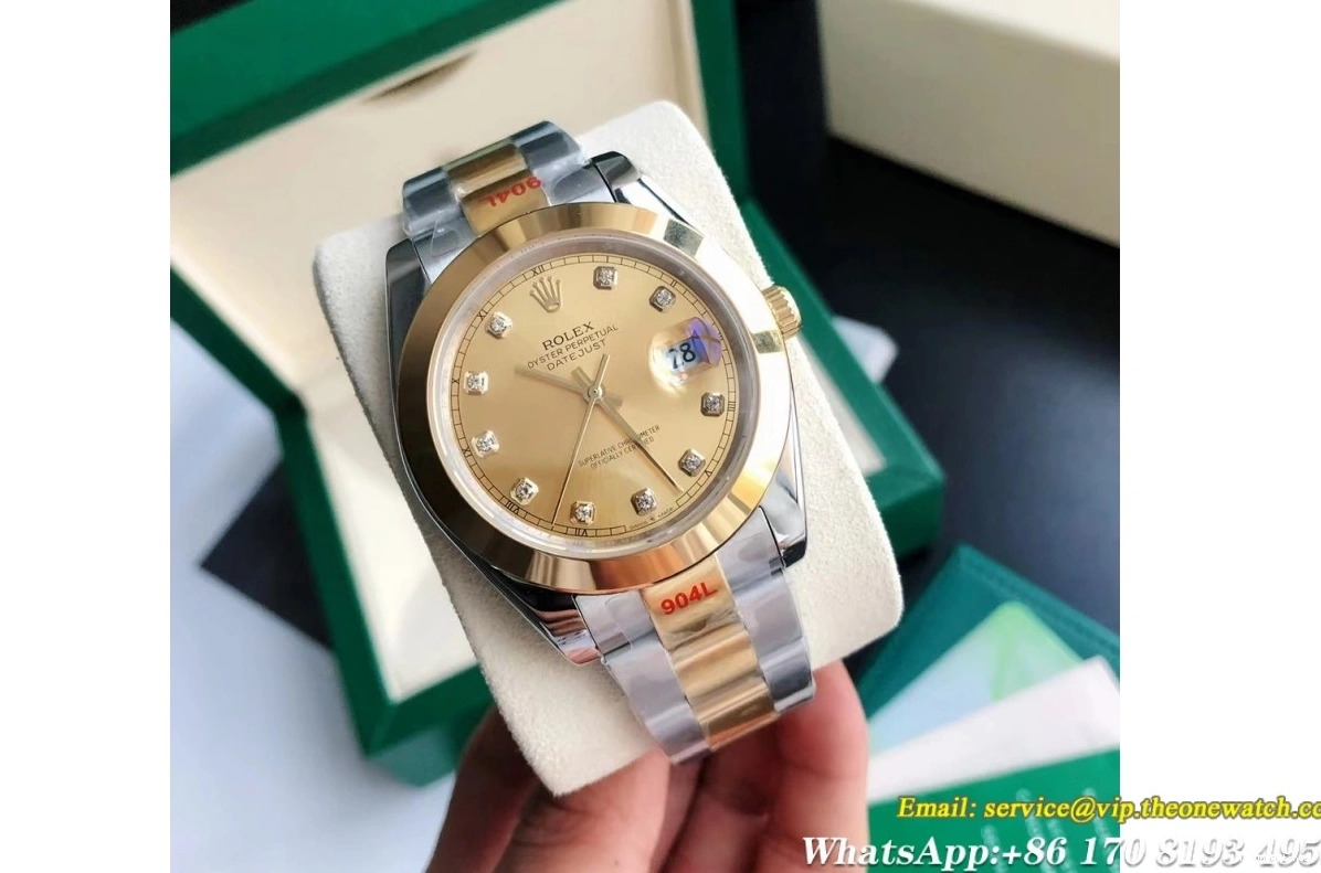 41mm Dia 126303 SS Oyster Datejust MY8215 Gold YG GDF 1213